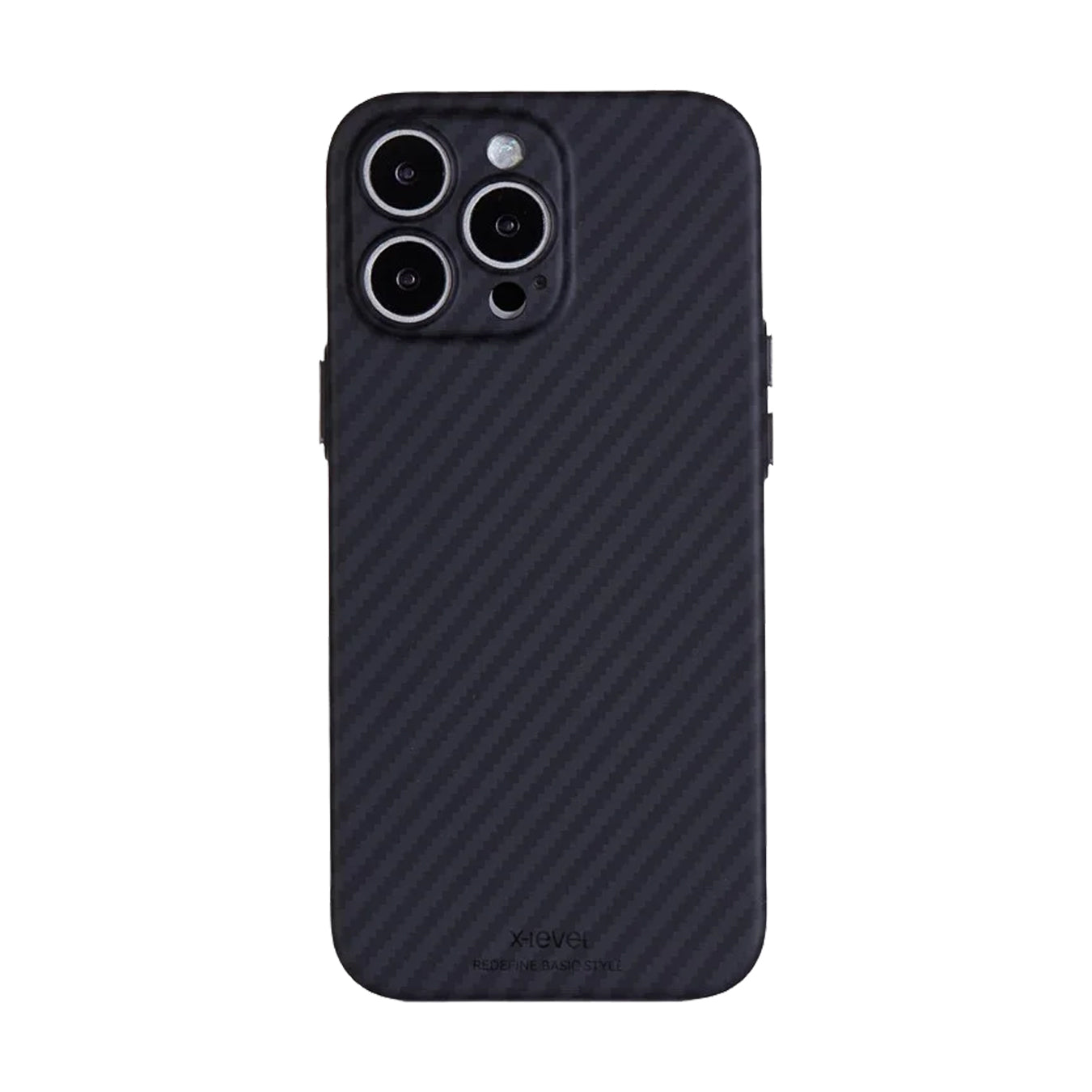 iPhone 16 Pro Max Back Cover Carbon Fiber Case