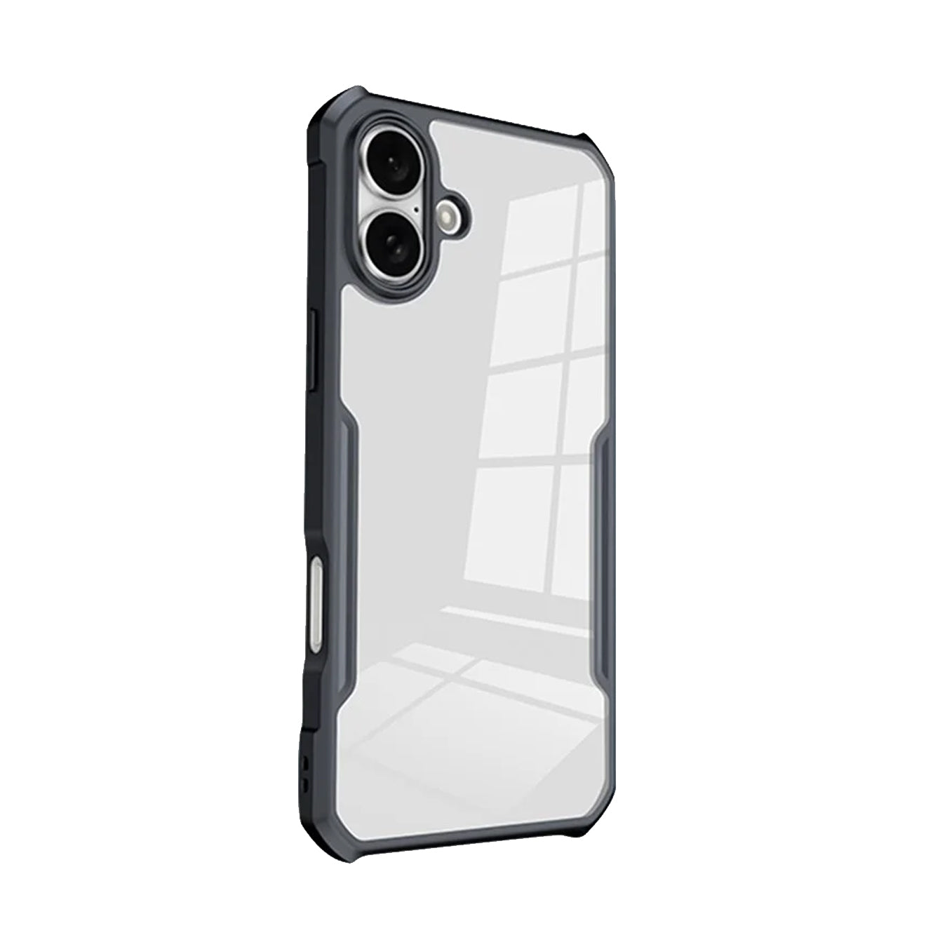 iphone 16 plus back cover black border case